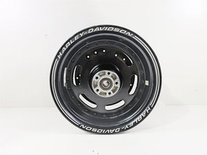 2016 Harley FXDF Dyna Fat Bob Rear Wheel Rim 16x5 Black - Straight 40900261