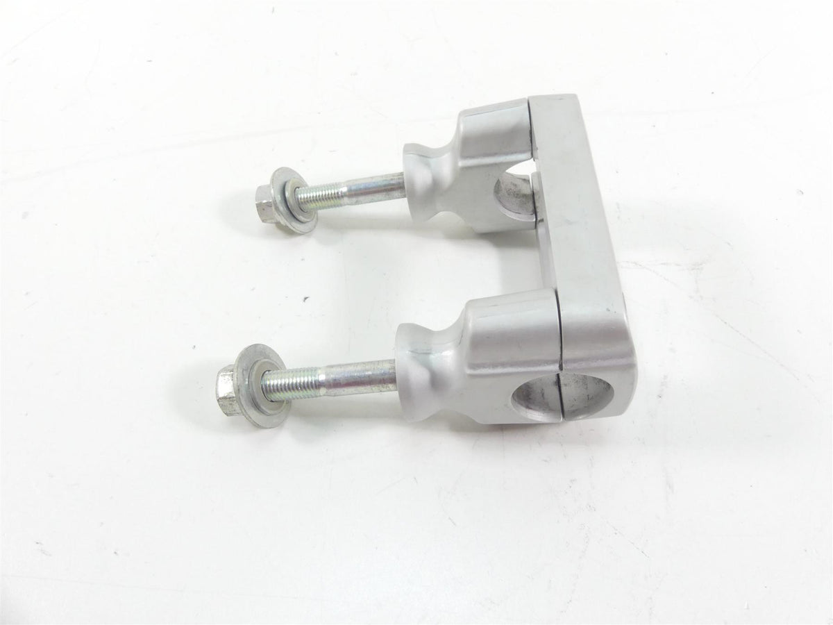 2008 Ducati Hypermotard 1100 Handlebar Handle Bar Riser Holder Set 36010921A {{ shop.shopifyCountryName }} - Mototech271