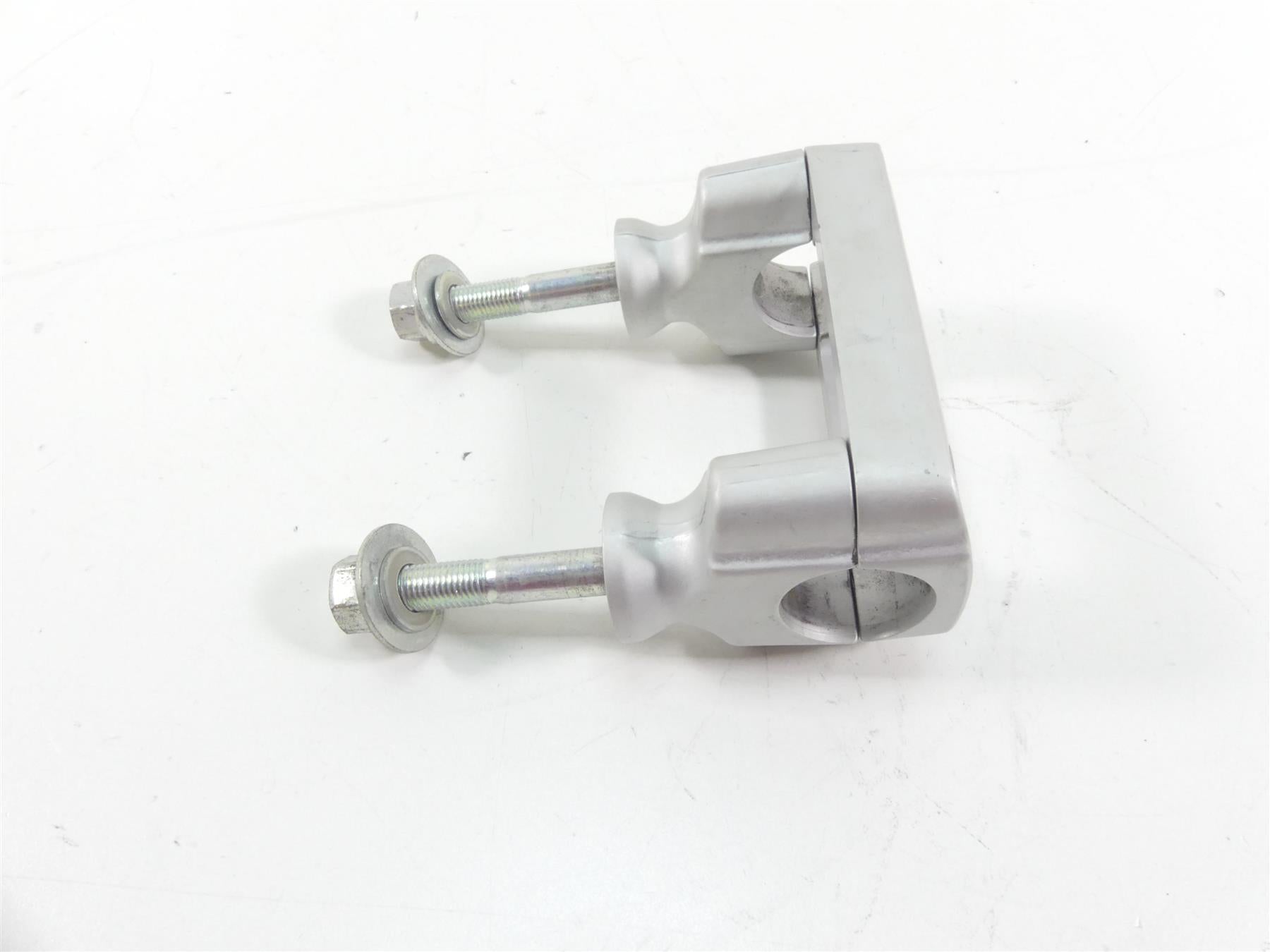 2008 Ducati Hypermotard 1100 Handlebar Handle Bar Riser Holder Set 36010921A {{ shop.shopifyCountryName }} - Mototech271