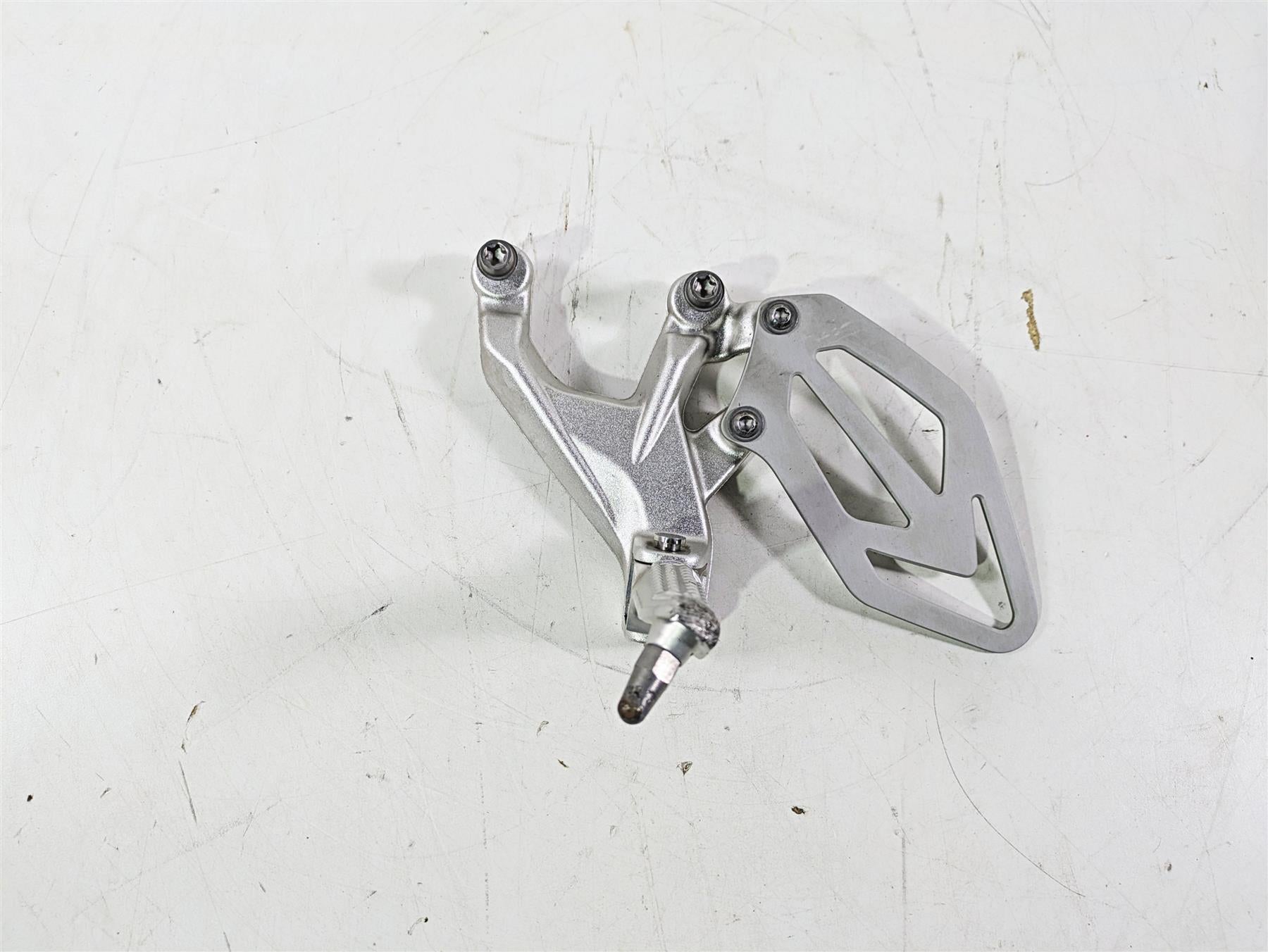2016 BMW S1000RR K46 Left Foot Peg Set & Mount 46717728307 | Mototech271