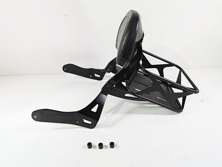 2016 Suzuki M109R VZR1800 Boulevard Black Sissy Bar + Basket Set 990A0-75059-BLK {{ shop.shopifyCountryName }} - Mototech271