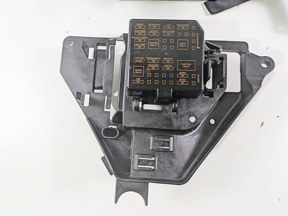2010 Harley Touring FLHXSE CVO Street Glide Battery Tray Holder - Read 66281-09B {{ shop.shopifyCountryName }} - Mototech271