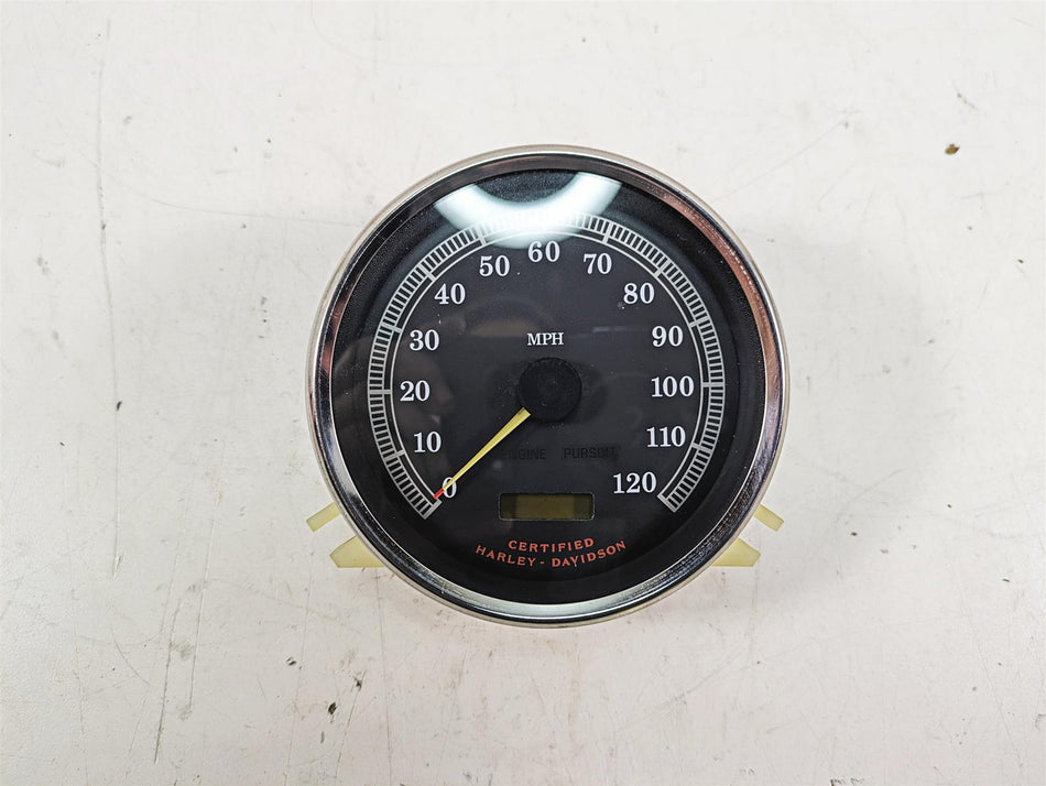 2000 Harley FXSTS Softail Springer Speedometer Gauge Instrument - 37k 67033-99A {{ shop.shopifyCountryName }} - Mototech271