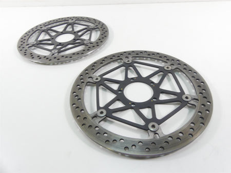 2010 Ducati Streetfighter 1098 S Front Brake Rotor Disc Set 49241021A 49240891A {{ shop.shopifyCountryName }} - Mototech271