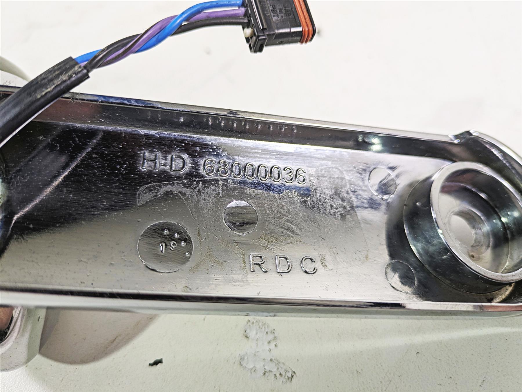 2020 Harley Touring FLHT Electra Glide Front Led Blinker & Mount Set 68000036 {{ shop.shopifyCountryName }} - Mototech271