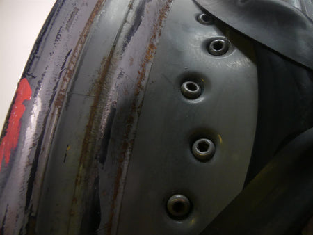 2013 Harley FXDWG Dyna Wide Glide Rear 17x4.5 Rear Wheel Rim -Read 41430-09A {{ shop.shopifyCountryName }} - Mototech271