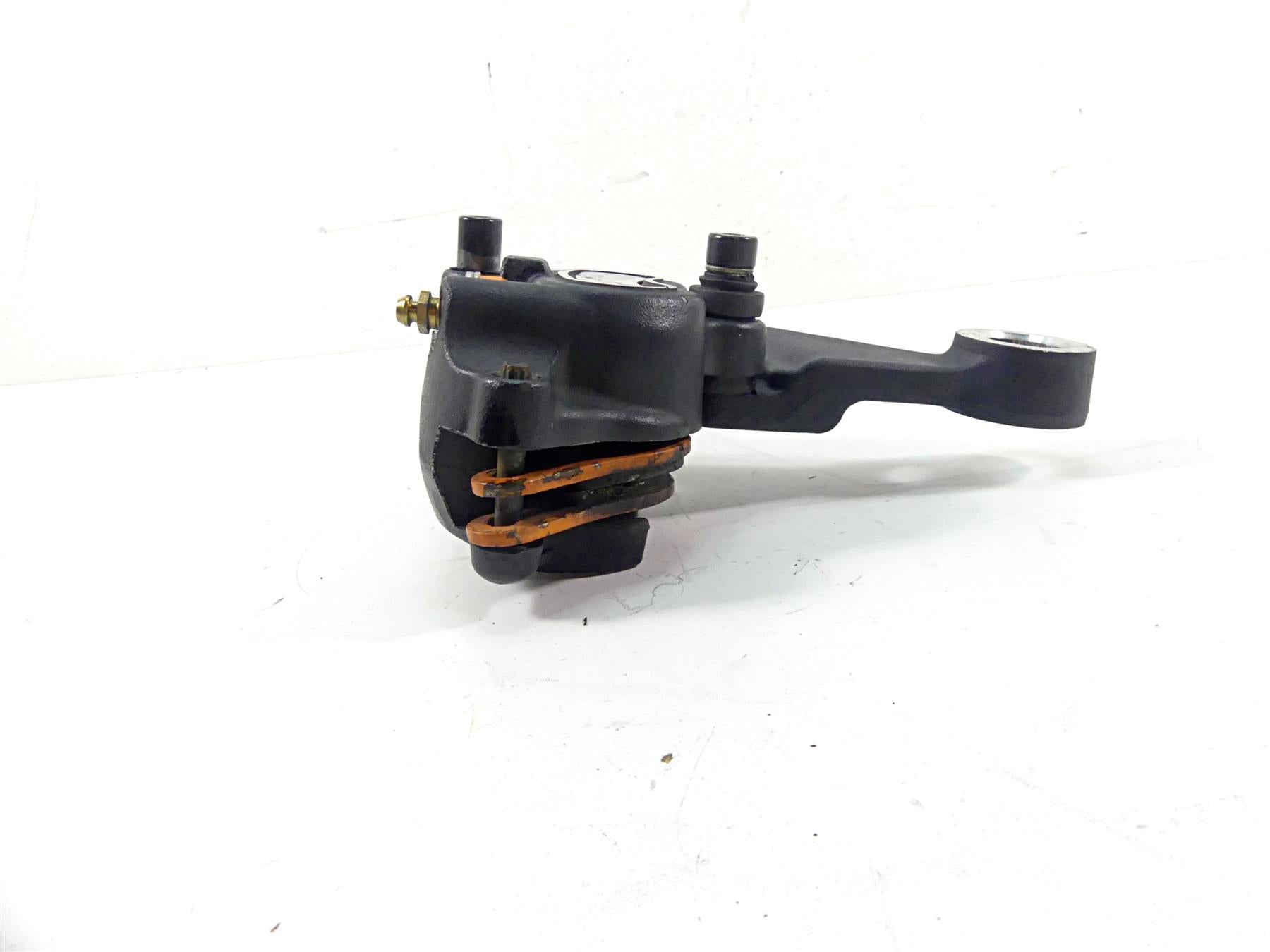 2011 Harley Softail FXS Blackline Rear Brake Caliper + 25mm Bracket 40908-08 {{ shop.shopifyCountryName }} - Mototech271