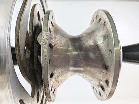 2003 Harley Sportster XL1200 Front Spoke Wheel Hub + Brake Disc Set 43105-05A {{ shop.shopifyCountryName }} - Mototech271
