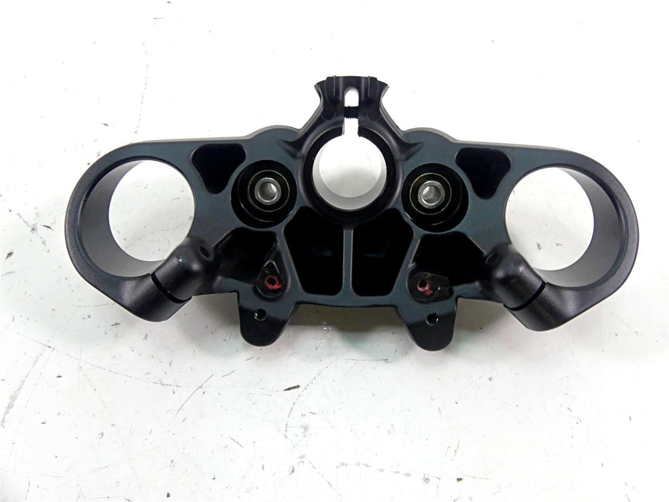 2013 Ducati Diavel Red Upper Triple Tree Steering Clamp 57mm 34110761B {{ shop.shopifyCountryName }} - Mototech271