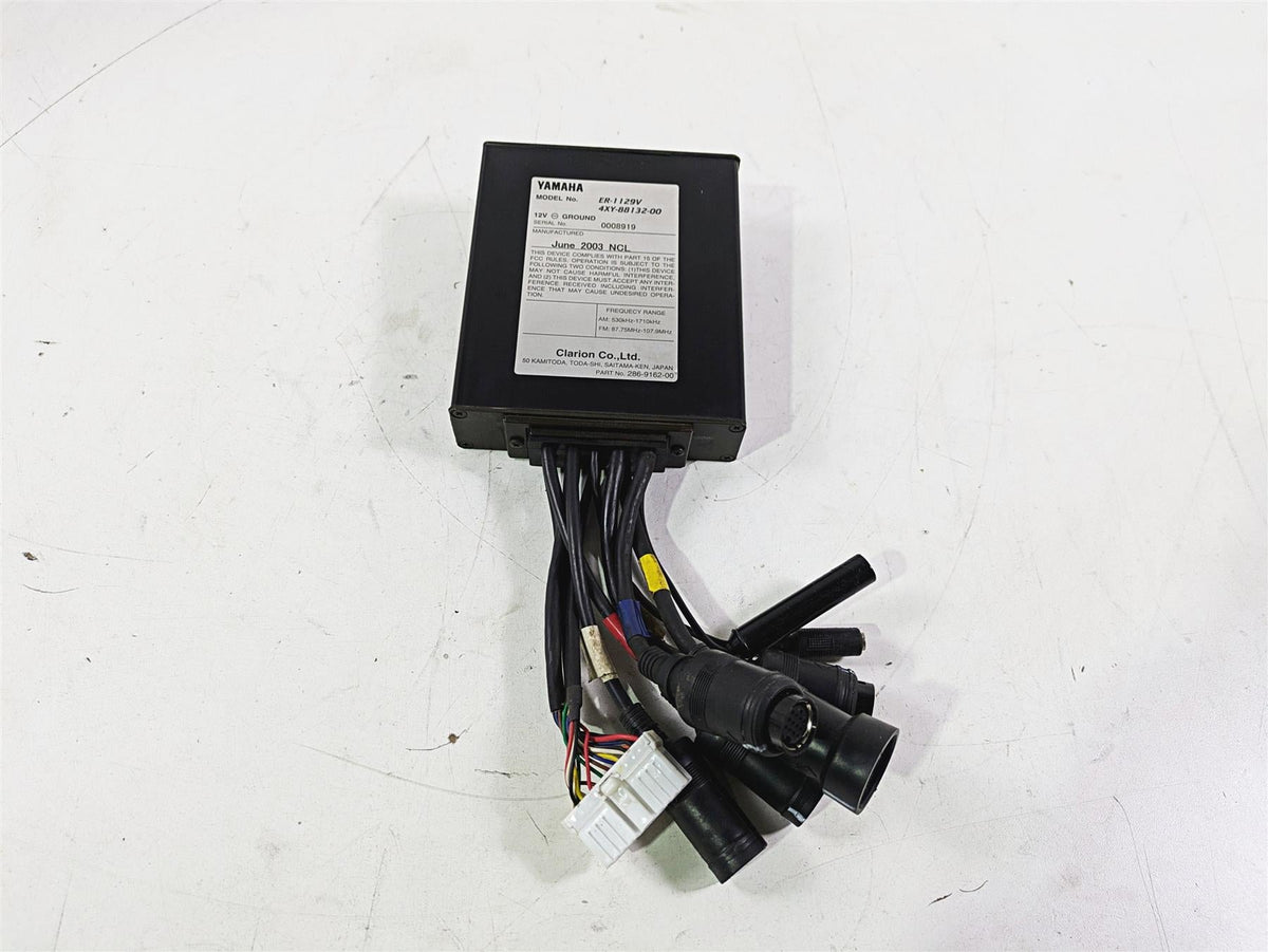 2004 Yamaha XVZ1300 Royal Star Amp Audio Amplifier ER-1129V 4XY-88132-00-00 {{ shop.shopifyCountryName }} - Mototech271