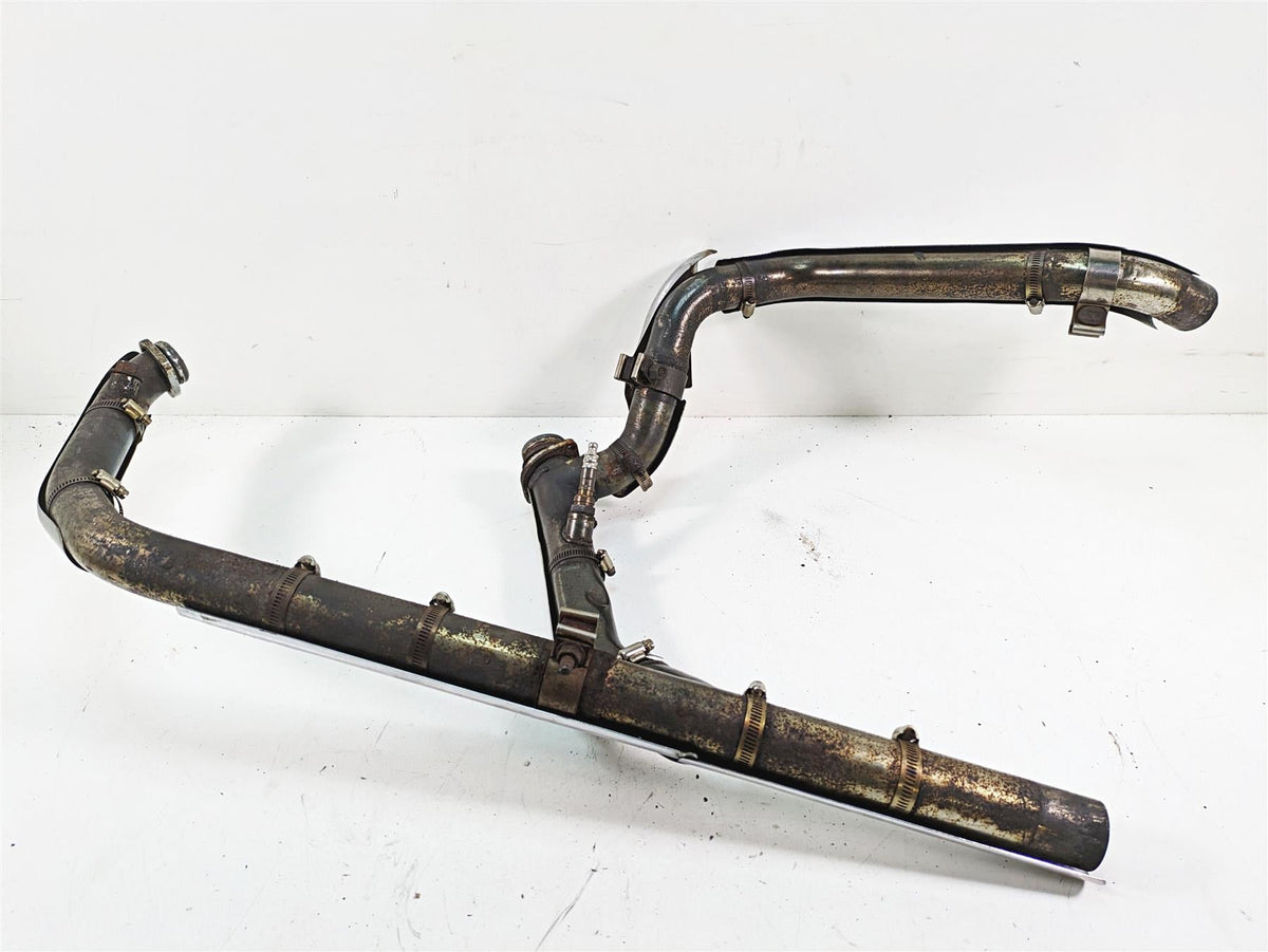 2005 Harley Touring FLHTCUI Electra Glide Oem Exhaust Header Pipe Set 65626-98C {{ shop.shopifyCountryName }} - Mototech271