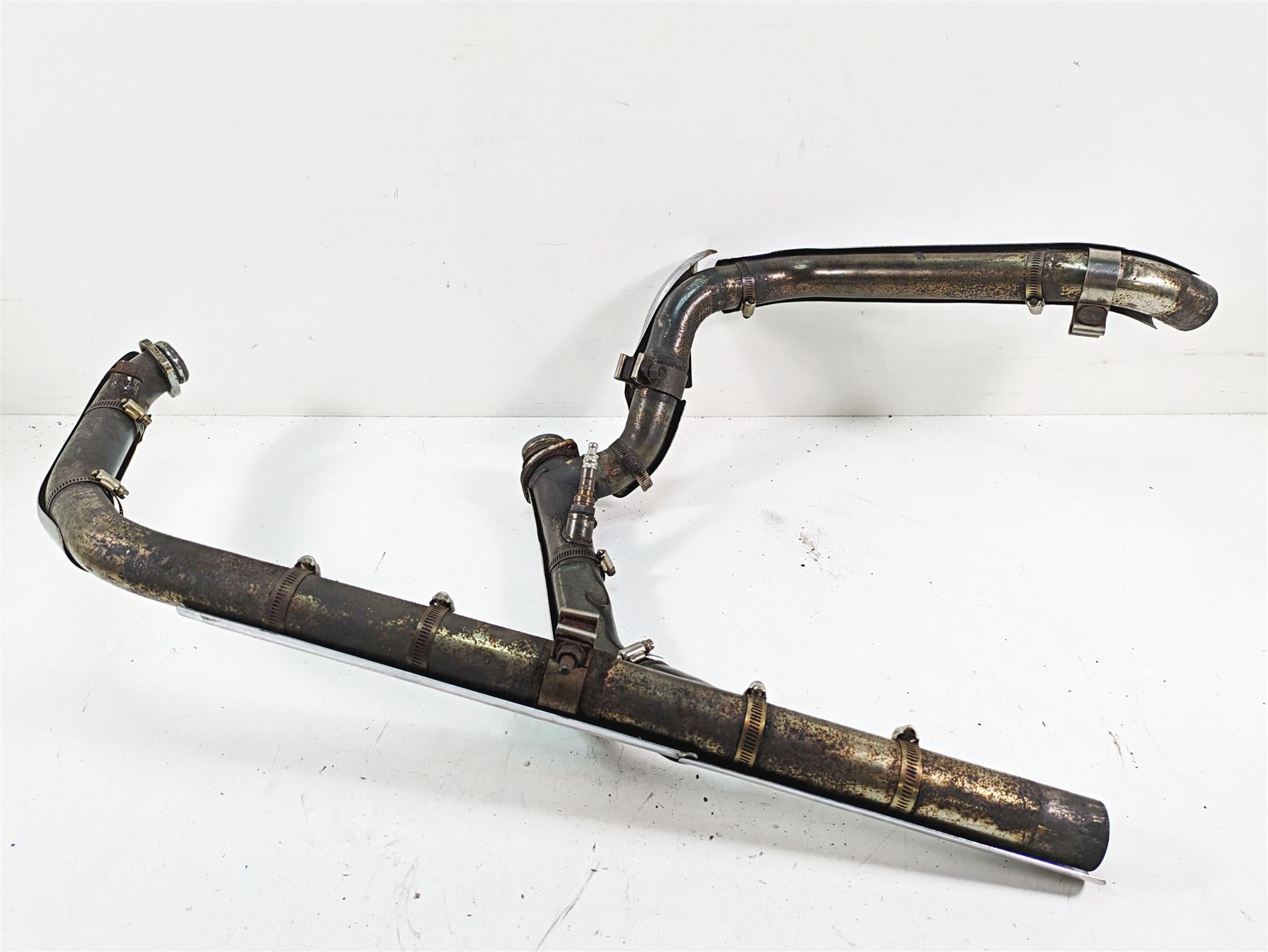 2005 Harley Touring FLHTCUI Electra Glide Oem Exhaust Header Pipe Set 65626-98C {{ shop.shopifyCountryName }} - Mototech271