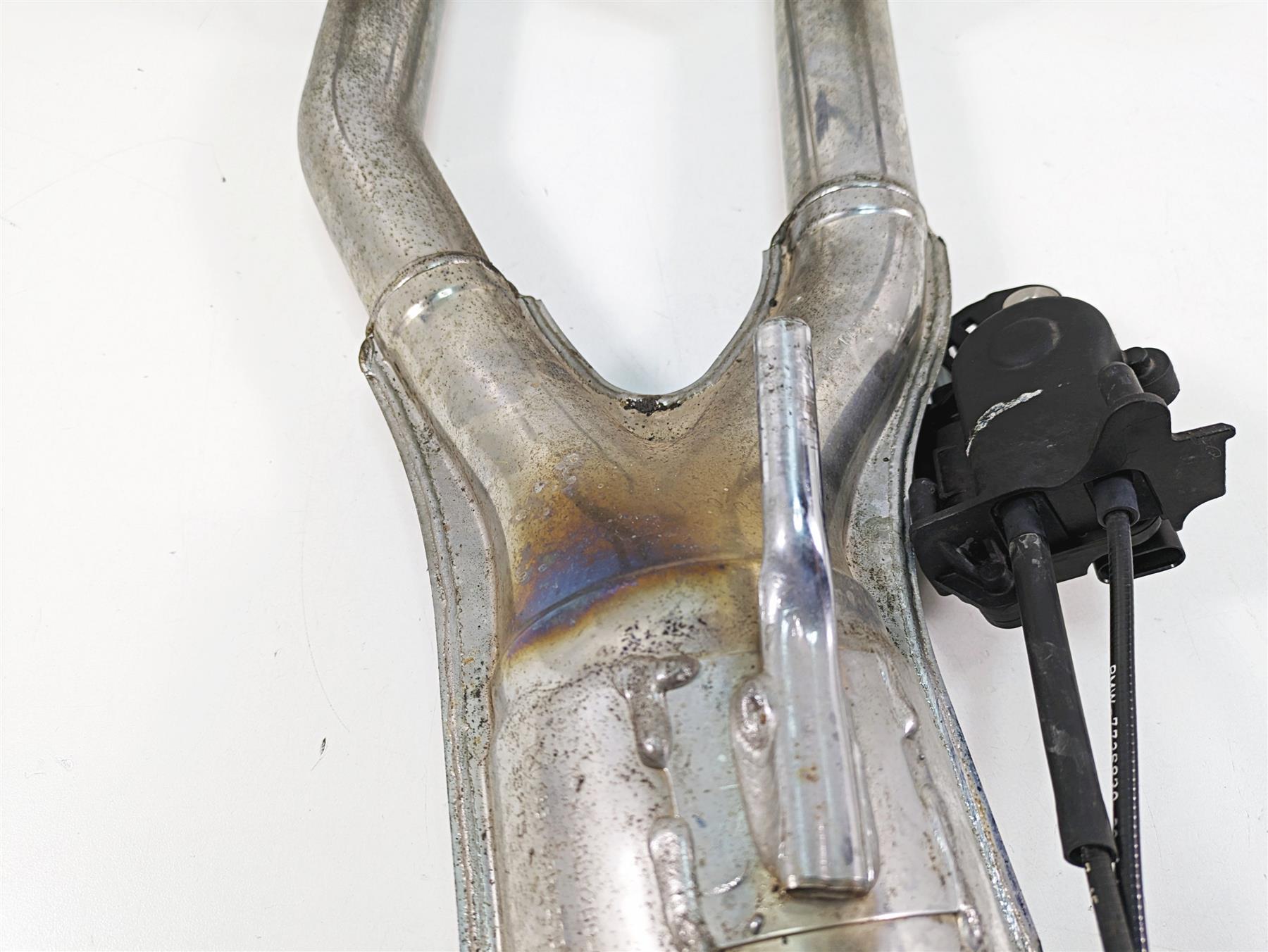 2016 BMW R1200R K53 Oem Chrome Exhaust Header Manifold Pipe & Servo 18518555270 {{ shop.shopifyCountryName }} - Mototech271