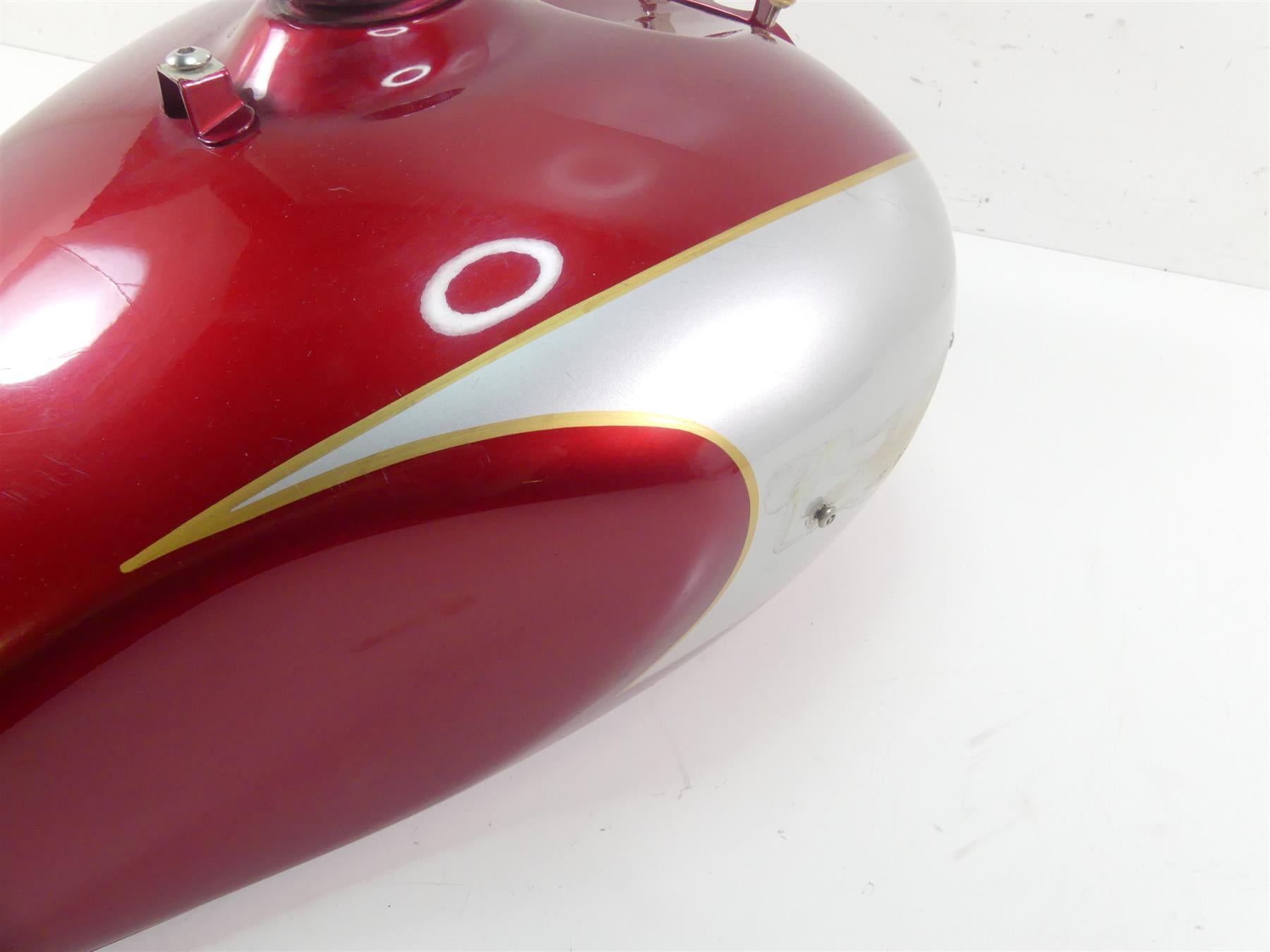 2002 Triumph Bonneville America Fuel Gas Petrol Tank - Read T2400915 {{ shop.shopifyCountryName }} - Mototech271