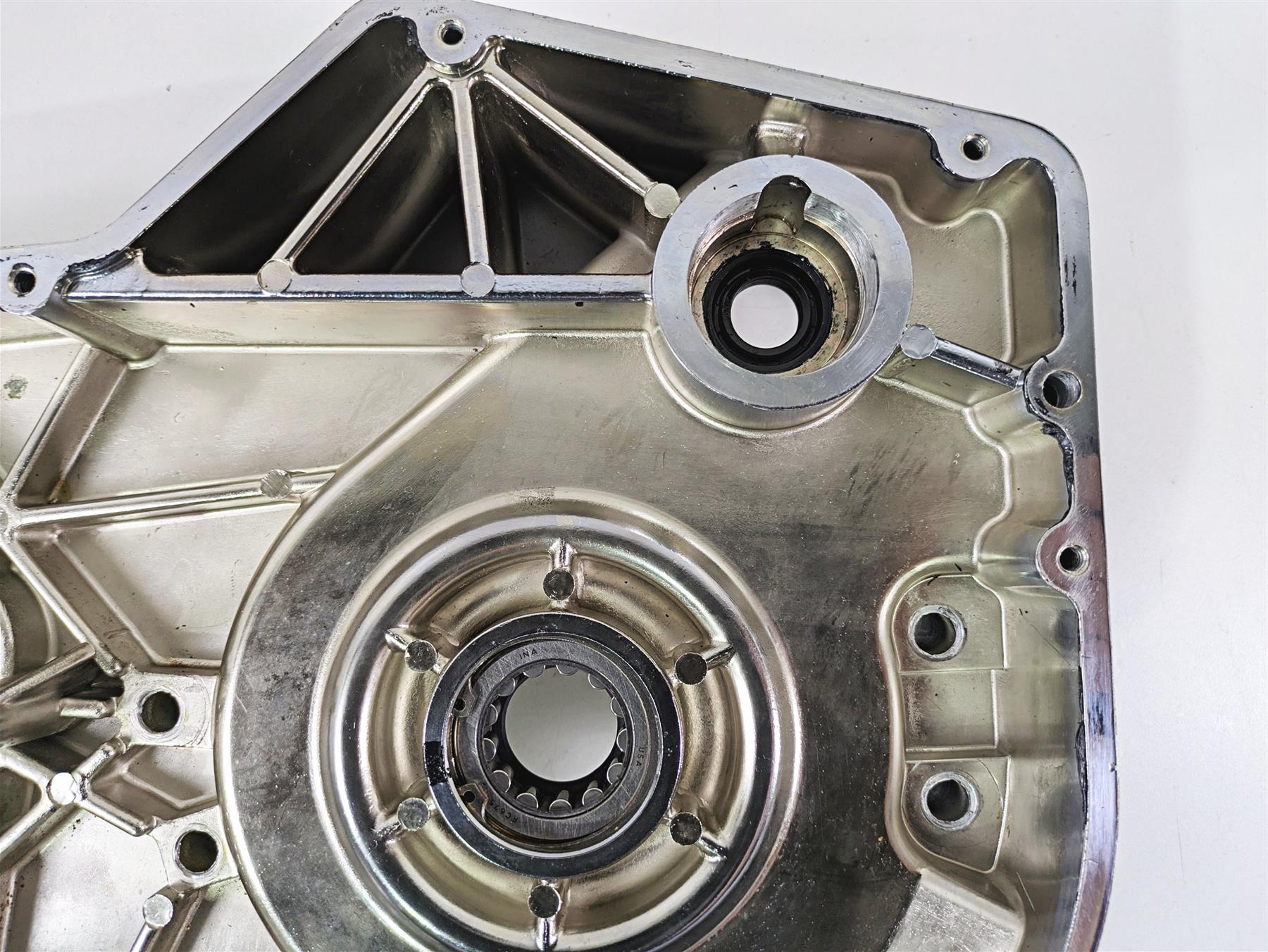 2008 Ultima Motorcycles Fat Bastard Inner Outer Chrome Primary Drive Cover Set {{ shop.shopifyCountryName }} - Mototech271