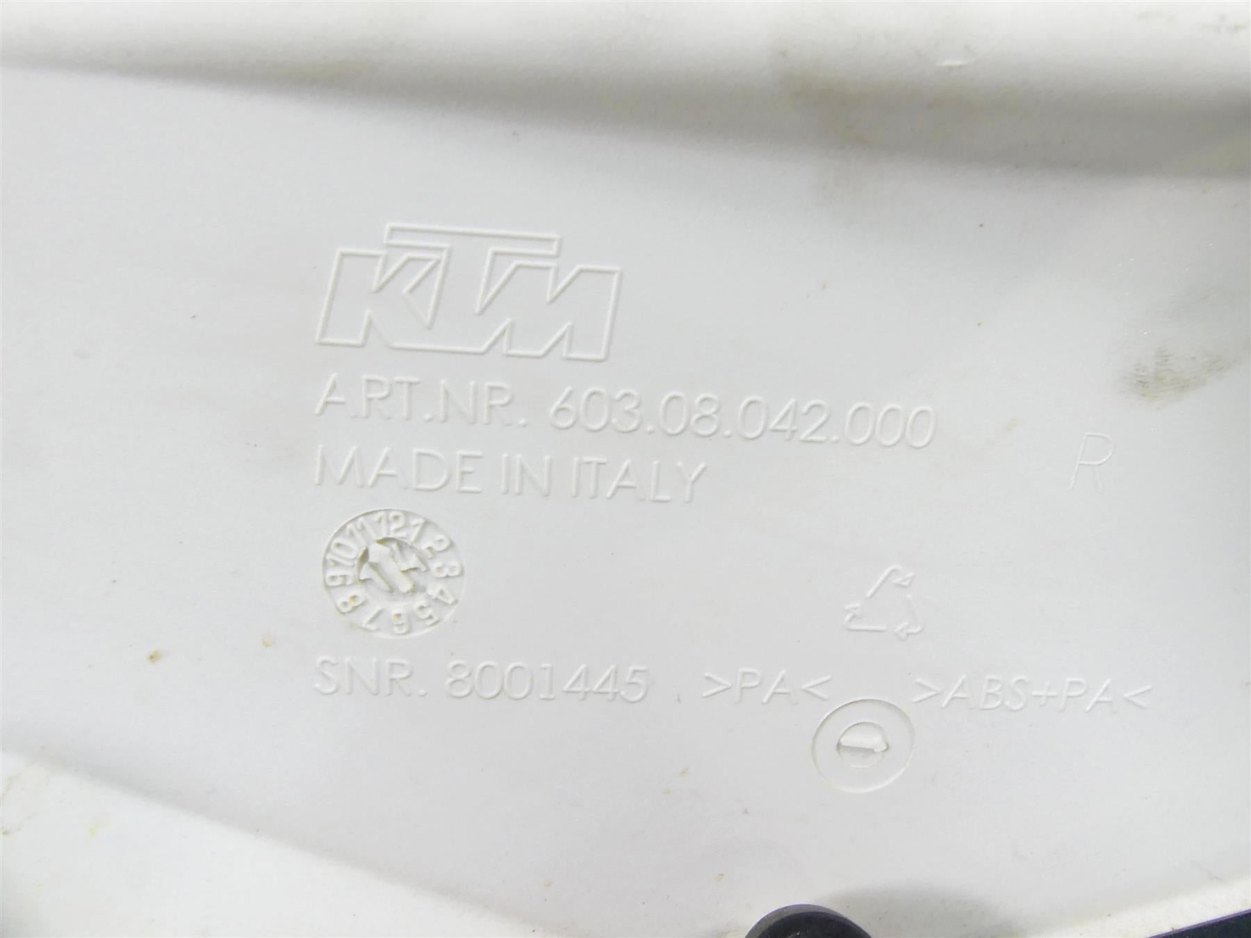2015 KTM 1290 Adventure Rear Left Right Tail Fairing Cover Set 6030804300033 {{ shop.shopifyCountryName }} - Mototech271