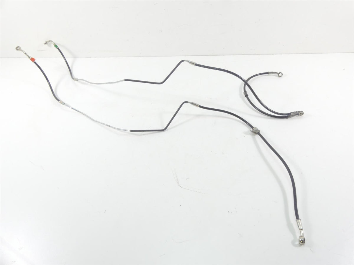 2019 Aprilia Tuono V4 RR Factory Front Abs Brake Line Hose Tube Set 2B003082 {{ shop.shopifyCountryName }} - Mototech271