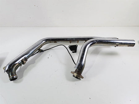 2012 Harley Softail FLSTF Fat Boy Exhaust Header & Heat Shield Set 65600042 {{ shop.shopifyCountryName }} - Mototech271