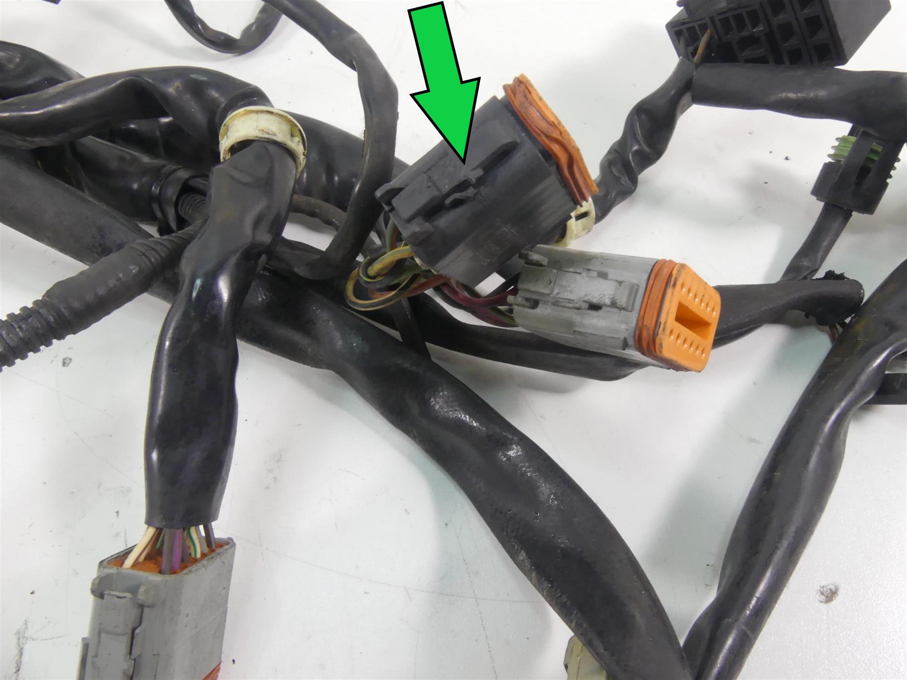 2003 Harley Dyna 100TH FXDL Low Rider Main Wiring Harness Loom - Read 69558-01 {{ shop.shopifyCountryName }} - Mototech271