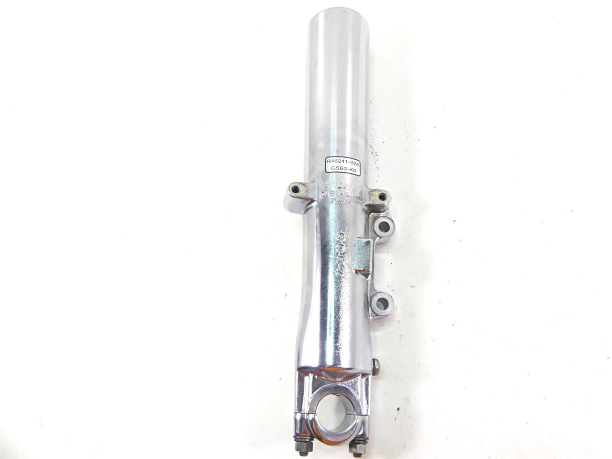 2007 Harley Touring FLHRSE CVO Road King Right Chrome Lower Fork Tube 46241-02A {{ shop.shopifyCountryName }} - Mototech271