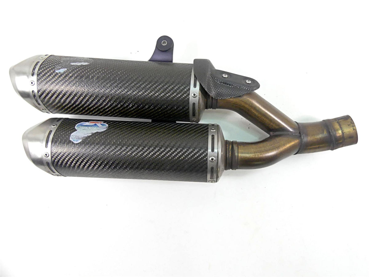 2012 Ducati Monster 1100 EVO Termignoni Slip On Exhaust Muffler Pipe 96458811B {{ shop.shopifyCountryName }} - Mototech271