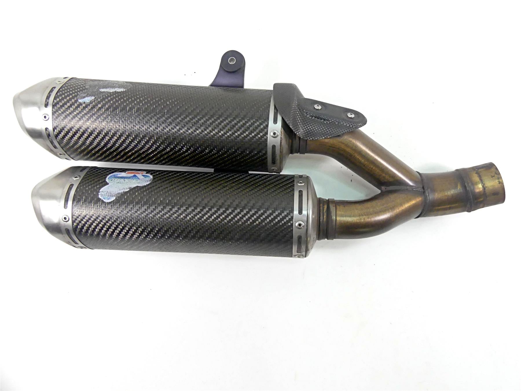 2012 Ducati Monster 1100 EVO Termignoni Slip On Exhaust Muffler Pipe 96458811B {{ shop.shopifyCountryName }} - Mototech271