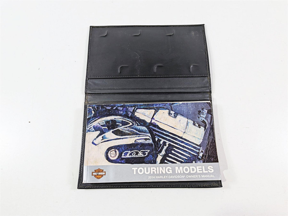 2014 Harley Touring FLHTK Electra Glide Owners Manual Booklet & Bag 99466-14A-Mototech271