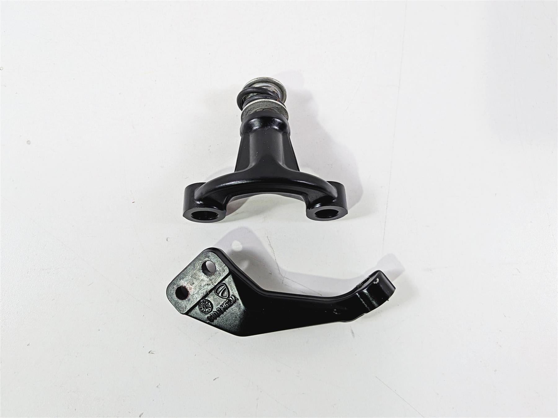 2023 Ducati Streetfighter V4 Steering Damper Mount Holder Set 8301H621AB-Mototech271