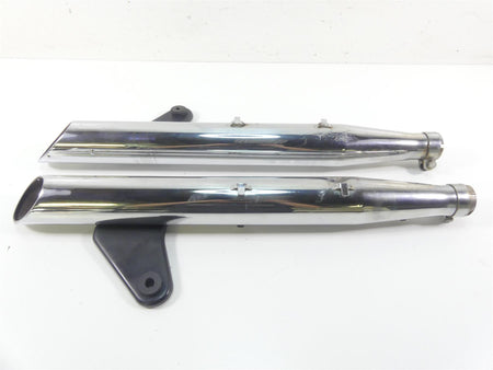 2002 Triumph Bonneville America Exhaust Pipe Muffler Set A9600059 A9600060 {{ shop.shopifyCountryName }} - Mototech271