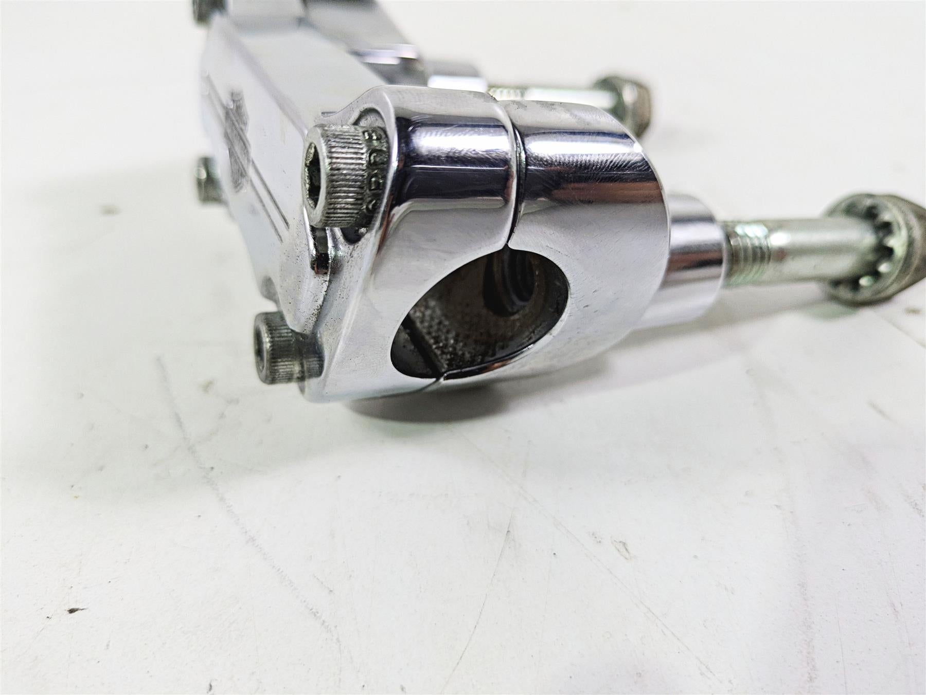 2008 Harley FLSTC 105TH Softail Heritage Handlebar Riser Holder Set 56567-86B {{ shop.shopifyCountryName }} - Mototech271
