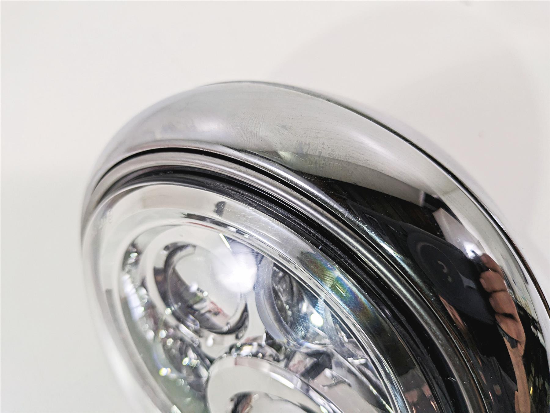 2008 Harley FLSTC Softail Heritage Led Headlight Lamp & Bracket 69748-05B {{ shop.shopifyCountryName }} - Mototech271
