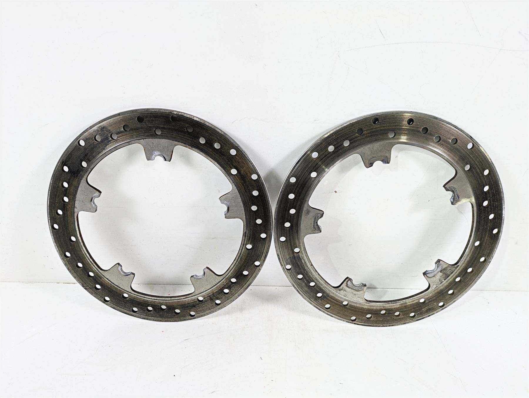 2015 Harley FXDL Dyna Low Rider Front Brake Disc Rotor Set 44553-06A