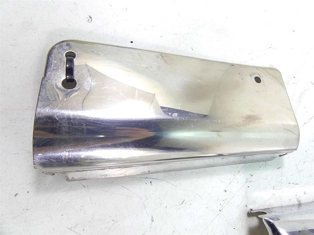 2011 Harley Softail FLSTF Fat Boy Headlight Fork Chrome Panel Cover Set 67982-07 {{ shop.shopifyCountryName }} - Mototech271