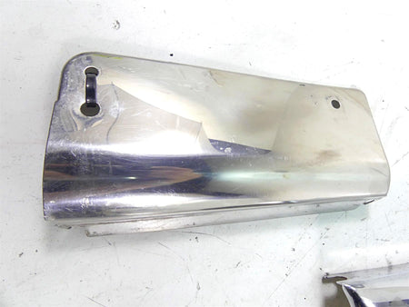 2011 Harley Softail FLSTF Fat Boy Headlight Fork Chrome Panel Cover Set 67982-07 {{ shop.shopifyCountryName }} - Mototech271