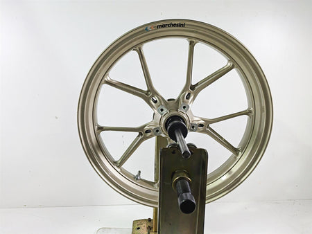 2009 Ducati Monster 1100 S Front Wheel Rim Marchesini Gold 17x3.5 50121301AG {{ shop.shopifyCountryName }} - Mototech271