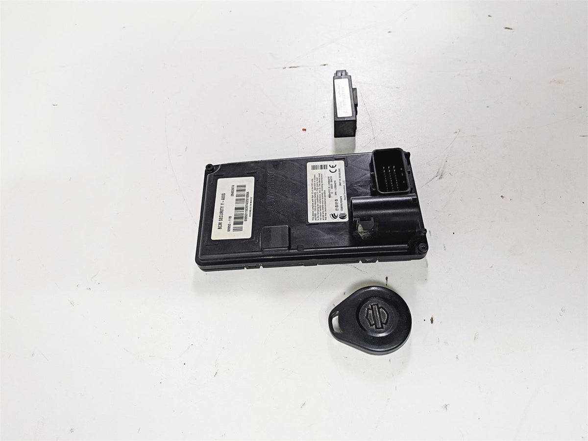 2014 Harley FLS Softail Slim Bcm Security Module Y-Axis + Key Fob Set 69993-11B {{ shop.shopifyCountryName }} - Mototech271