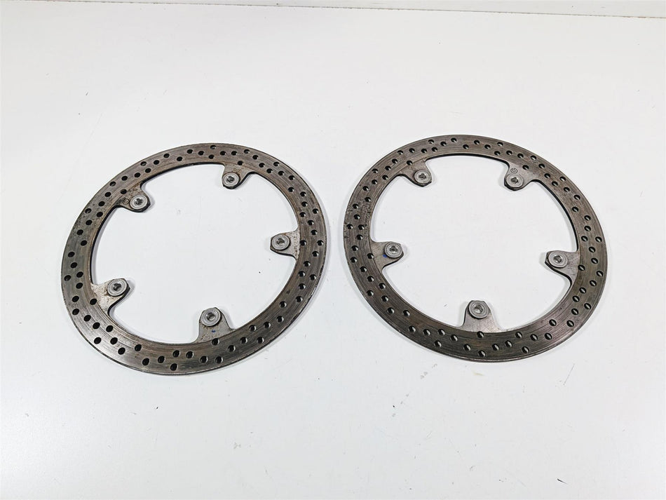 2016 BMW R1200RT RT RTW K52 Front Brake Rotor Set Brembo 320mm 34118526575 {{ shop.shopifyCountryName }} - Mototech271