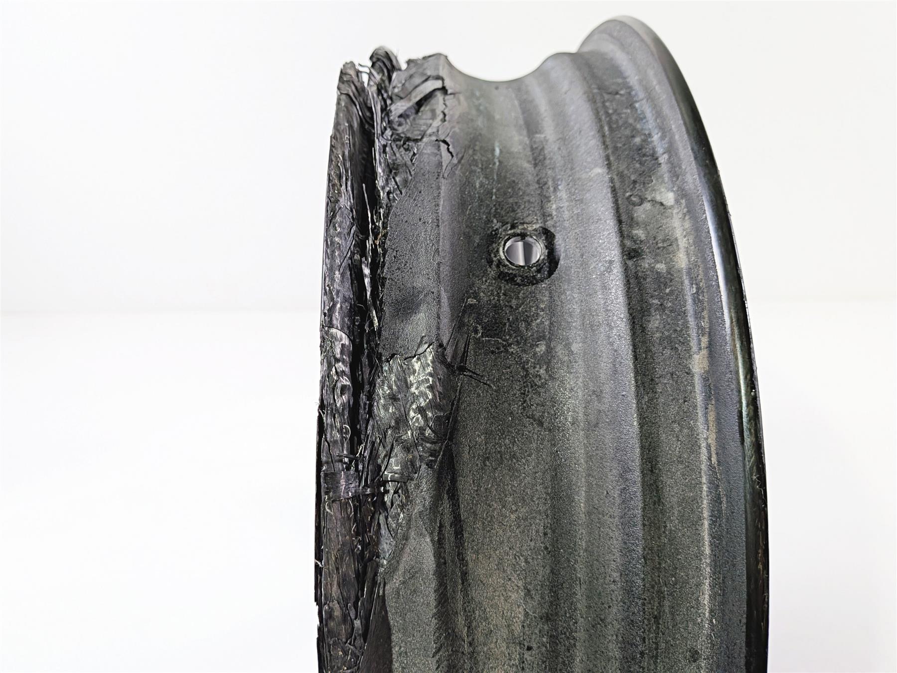 2022 BMW S1000RR K67 Carbon Fiber Front Wheel Rim 17x3.5 - Damaged 36317108158-Mototech271