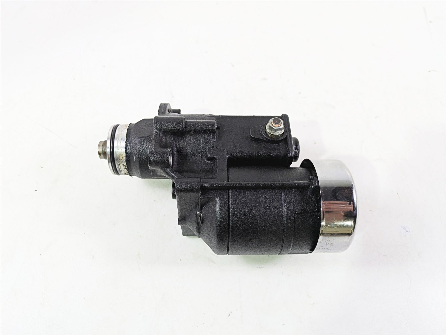 2008 Harley FXDL Dyna Low Rider 105TH Engine Starter Motor + Cover 31618-06A {{ shop.shopifyCountryName }} - Mototech271