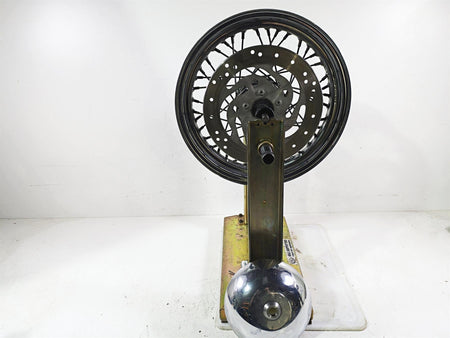 2002 Harley FLSTC Softail Heritage 16x3 Front Wheel Rim Rotor & Cover 43085-97 {{ shop.shopifyCountryName }} - Mototech271