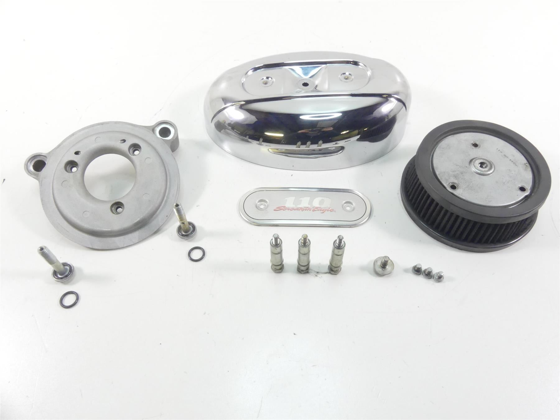 2009 Harley FLHTCU SE4 CVO E-Glide Screamin Eagle Air Filter Cleaner 29852-09 {{ shop.shopifyCountryName }} - Mototech271
