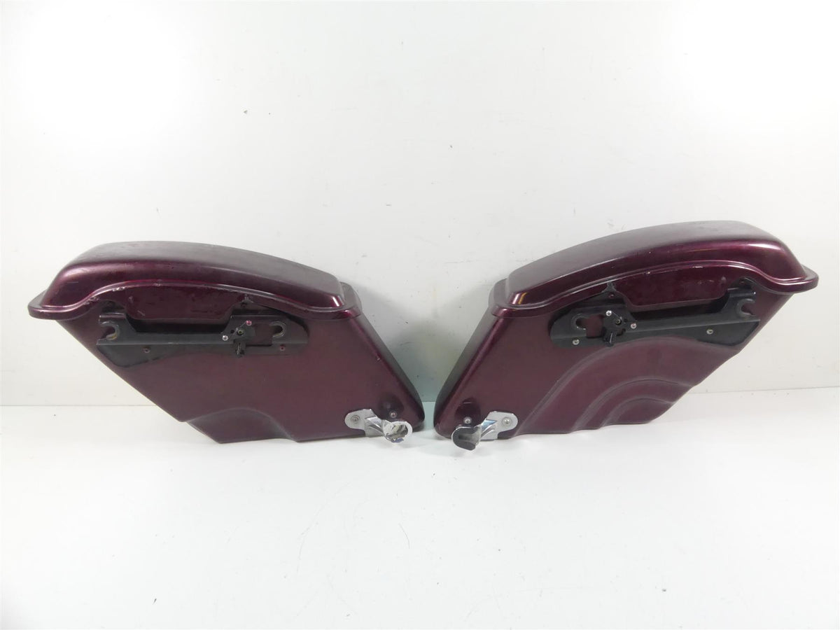 2015 Harley FLD Dyna Switchback Left Right Saddle Bag Saddlebag Set 90200019BDK {{ shop.shopifyCountryName }} - Mototech271
