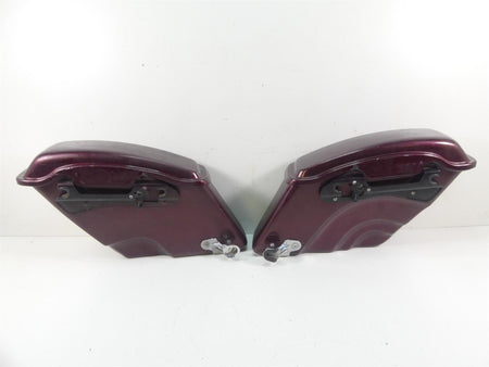 2015 Harley FLD Dyna Switchback Left Right Saddle Bag Saddlebag Set 90200019BDK {{ shop.shopifyCountryName }} - Mototech271