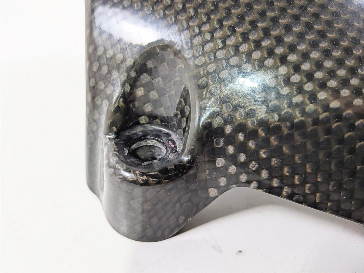 2009 Ducati Hypermotard 1100 S Front Lower Carbon Fiber Fender 56410721A-Mototech271