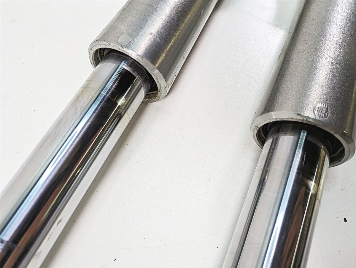2006 Harley Touring FLHXI Street Glide Straight Front Fork Leg Set 41mm 46495-06 {{ shop.shopifyCountryName }} - Mototech271