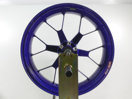 2004 Aprilia RSV1000 R Mille Straight Blue Front Wheel Rim 17x3.5 AP8108675 {{ shop.shopifyCountryName }} - Mototech271