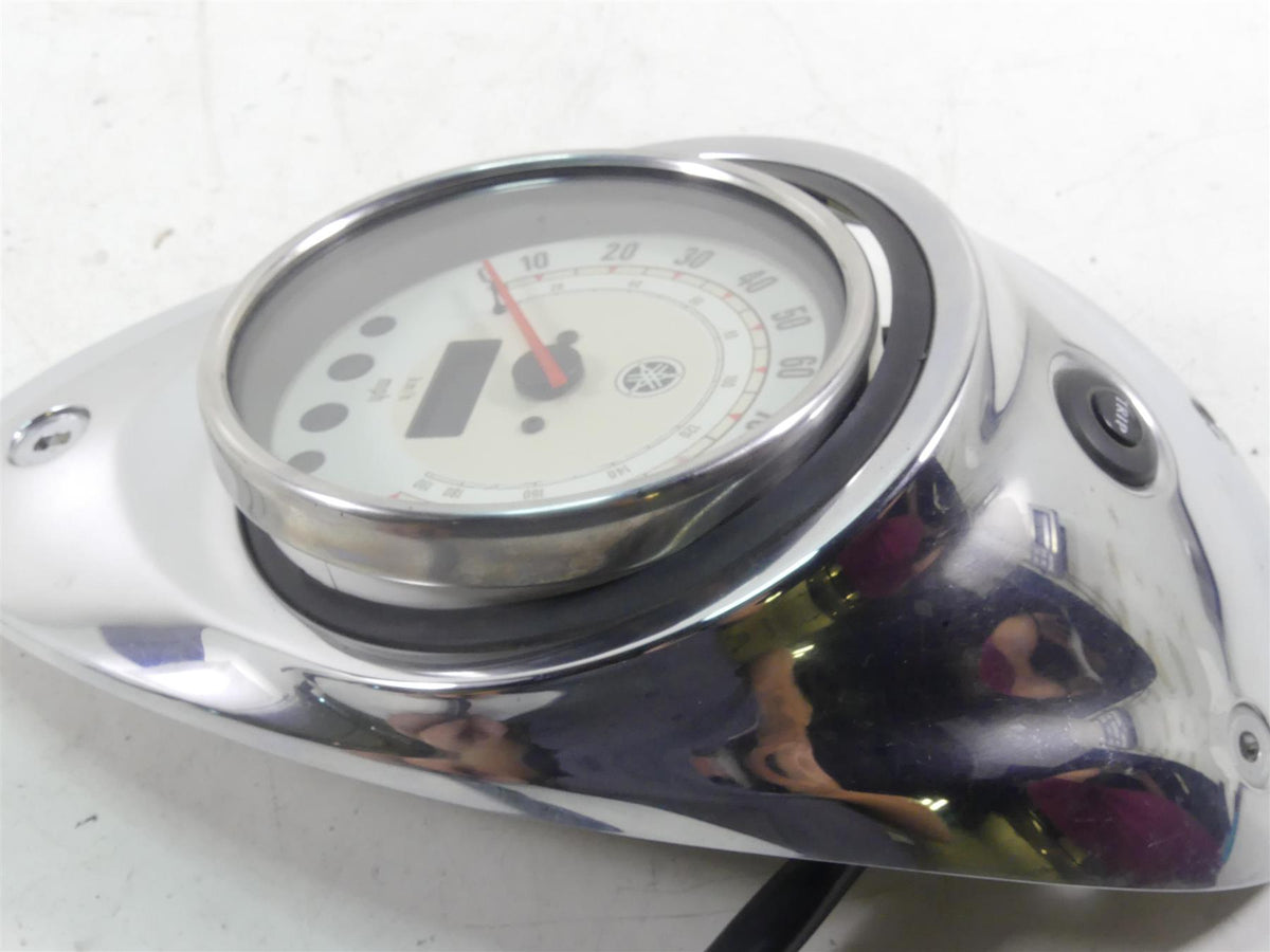 2002 Yamaha XVS1100 V-Star Speedometer Gauge 15K + Chrome Cover 5KS-83500-02-00 {{ shop.shopifyCountryName }} - Mototech271