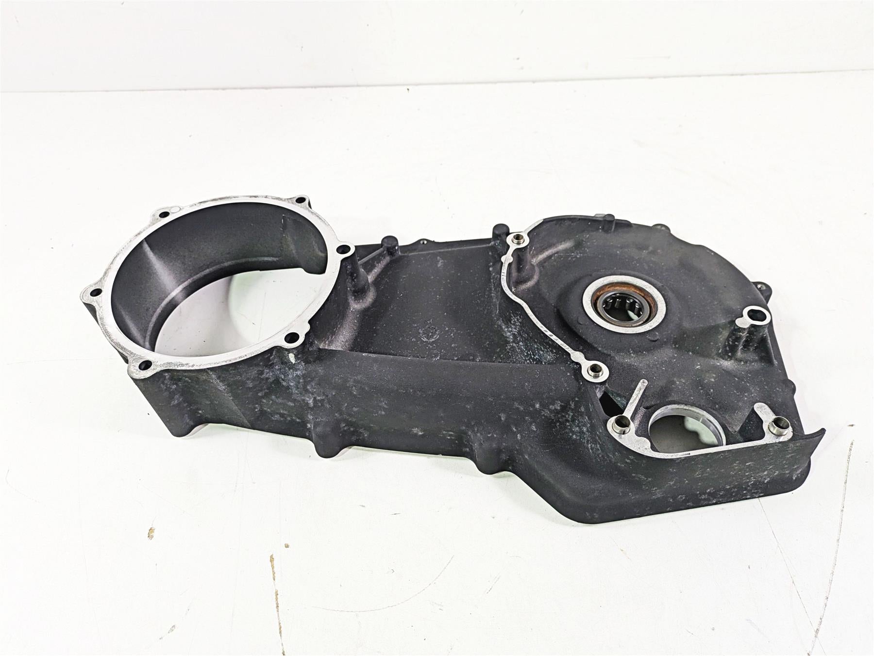 2009 Harley FXCWC Softail Rocker Inner Primary Drive Clutch Cover 60701-08 {{ shop.shopifyCountryName }} - Mototech271