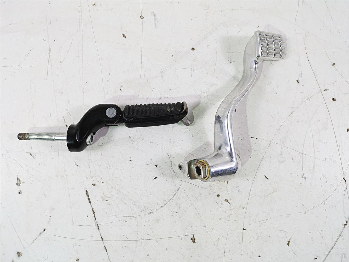 2012 Harley VRSCF Muscle V Rod Right Front Footpeg & Brake Lever 54046-12 {{ shop.shopifyCountryName }} - Mototech271