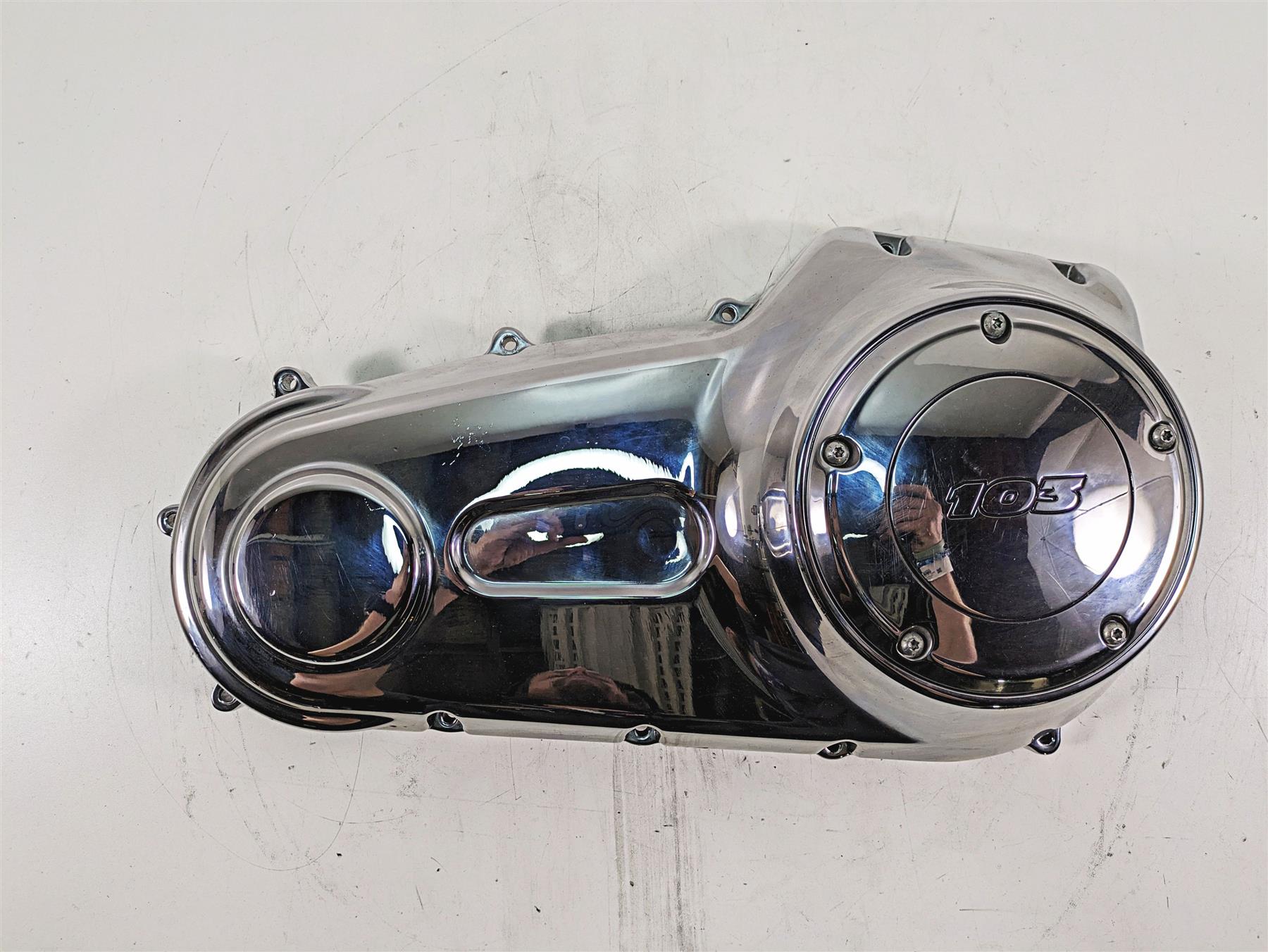 2013 Harley Softail FLSTC Heritage Classic Outer Primary Drive Cover 60784-06A {{ shop.shopifyCountryName }} - Mototech271